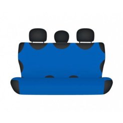 Ing típusú üléshuzat hátsó ülésekre, kék, KEGEL