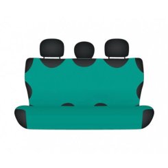 Ing típusú üléshuzat hátsó ülésekre, zöld, KEGEL