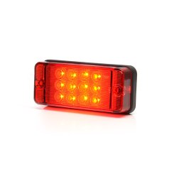 Ködlámpa W83D piros búra (700kr) LED
