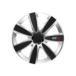 Dísztárcsa GTX CARBON black/silver 14