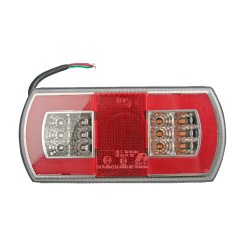 Egyesített lámpa TRS030 jobb, LED, rendszám világítással, 12 V MULTIPA